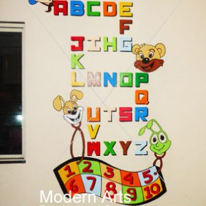 day care wall painting for school in pune-mumbai