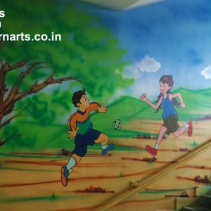 3d wall painting artist in pune