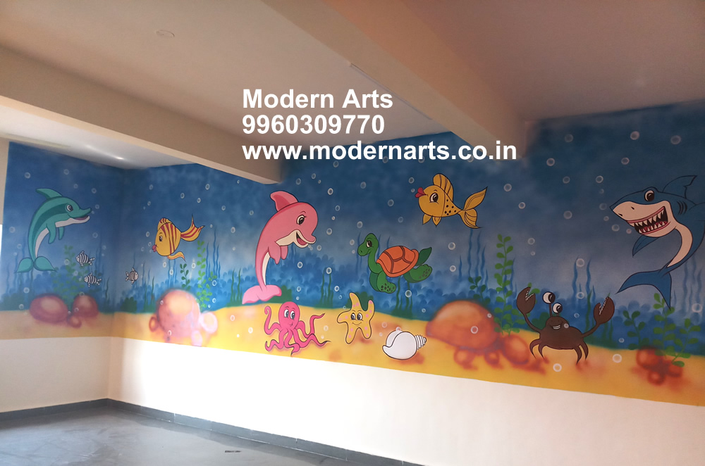 school wall art pune-mumbai-chakan-bhosari-katraj